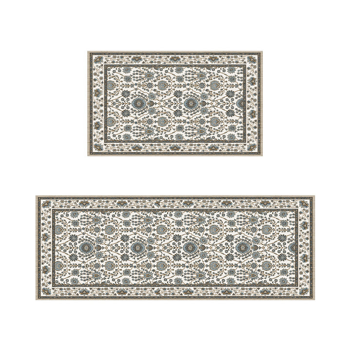 Vintage-Patterned Bereichsteppich Set Karnz