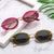 Damen modische Sonnenbrille im avantgardistischen Design Karnz