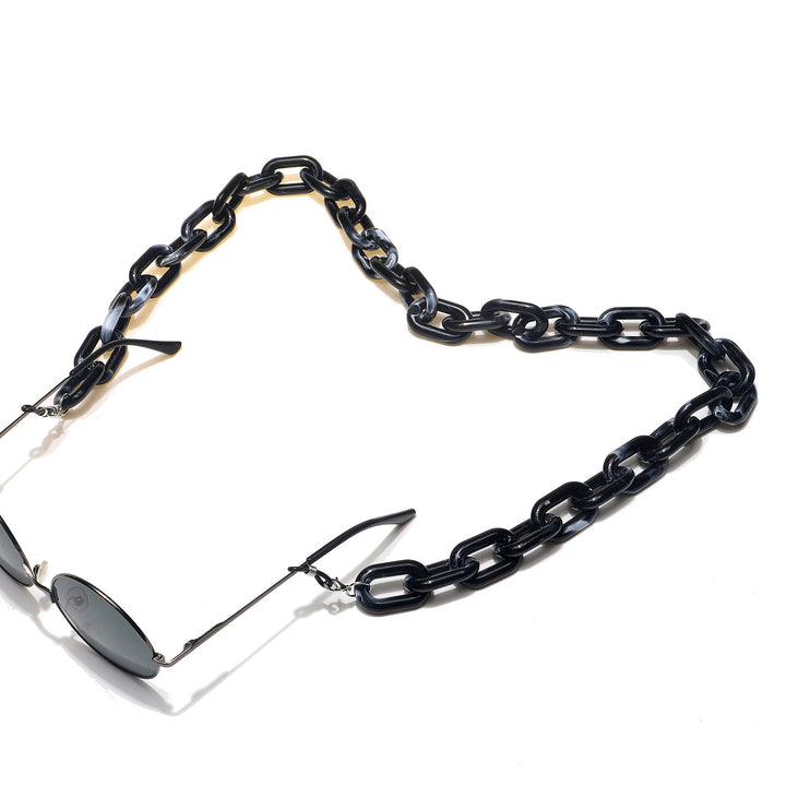 Statement Acryl Brillen Kette Karnz