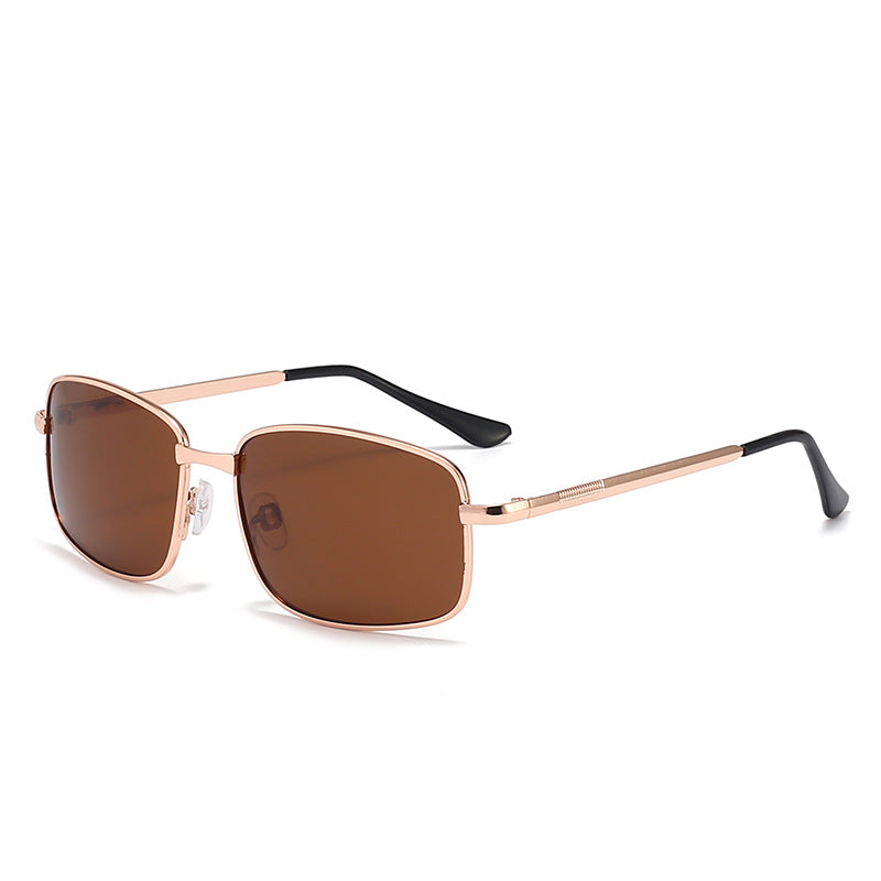 Herren modische Sonnenbrille mit hochwertigem Metallrahmen und UV-Schutz Karnz