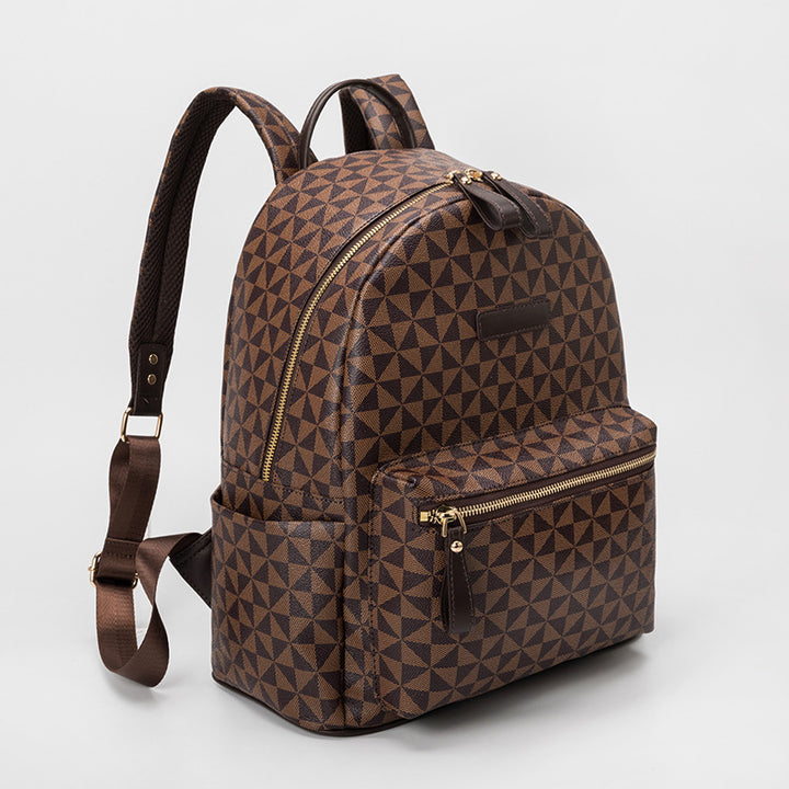 Modischer Rucksack Im Geometrischen Design Karnz