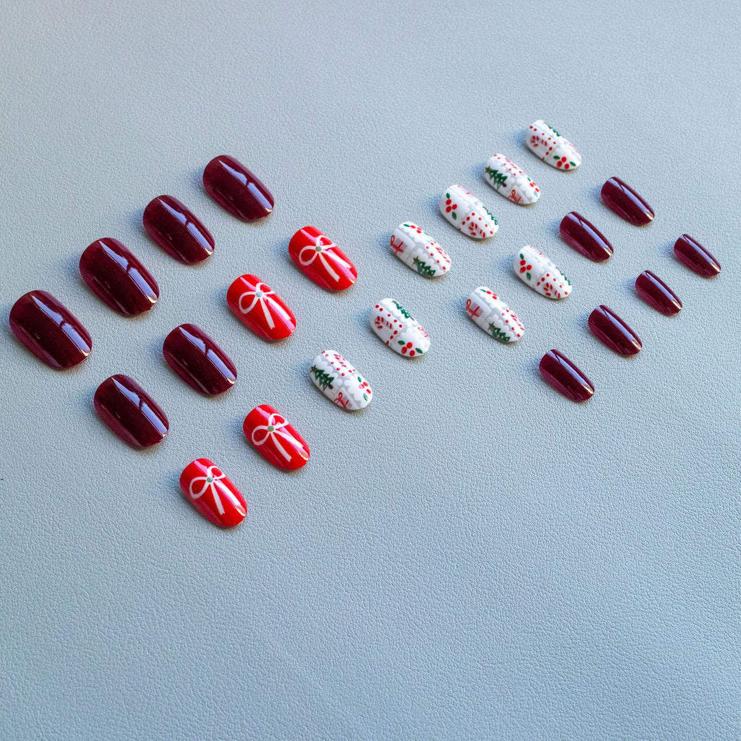 Künstlerisches urlaubsorientiertes Nagelkunst-Set