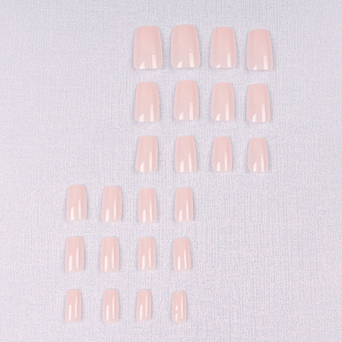 Glänzender natürlicher Nagel-Finish