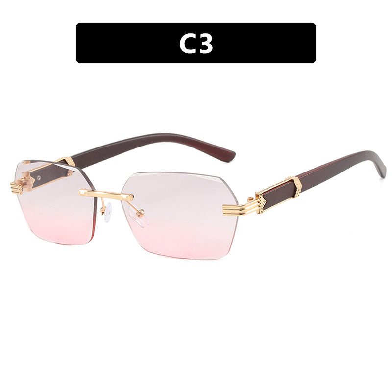Damen geometrische Brille Karnz