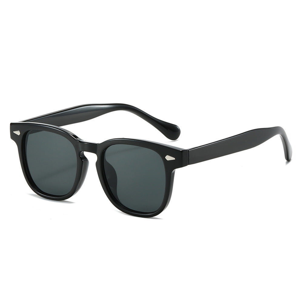 Klassische retro-inspirierte quadratische Sonnenbrille Karnz