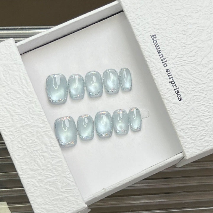 Luxuriöses Gel Press-On Nagelset