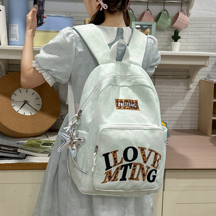 Stilvoller Trendiger Lässiger Rucksack Karnz