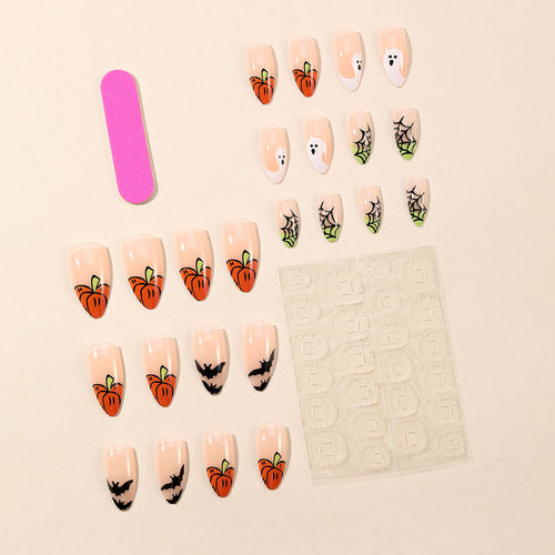 Halloween-Thema Nagelkunst Karnz