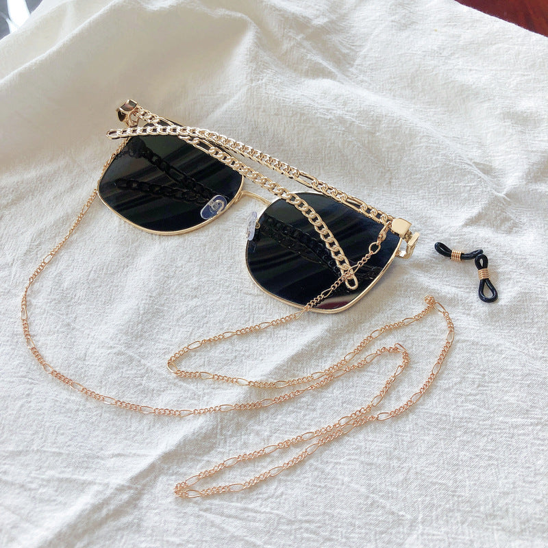 Chic Brillen Kette mit Dekorativen Clips Karnz