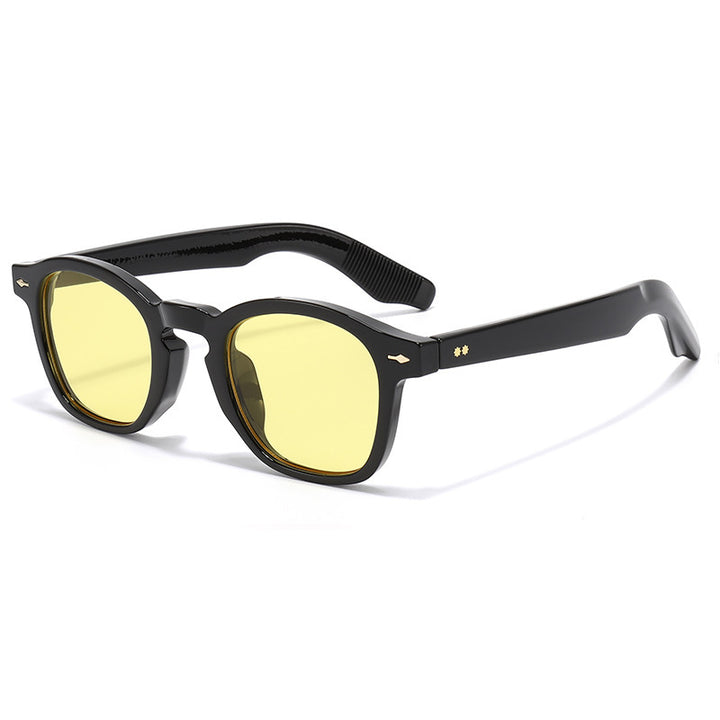 Vintage-inspirierte Schildpatt-Sonnenbrille Karnz