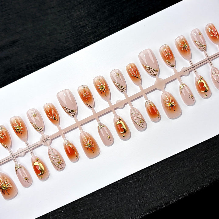 Dekoratives Press-On Nagelkunstset 1790746065