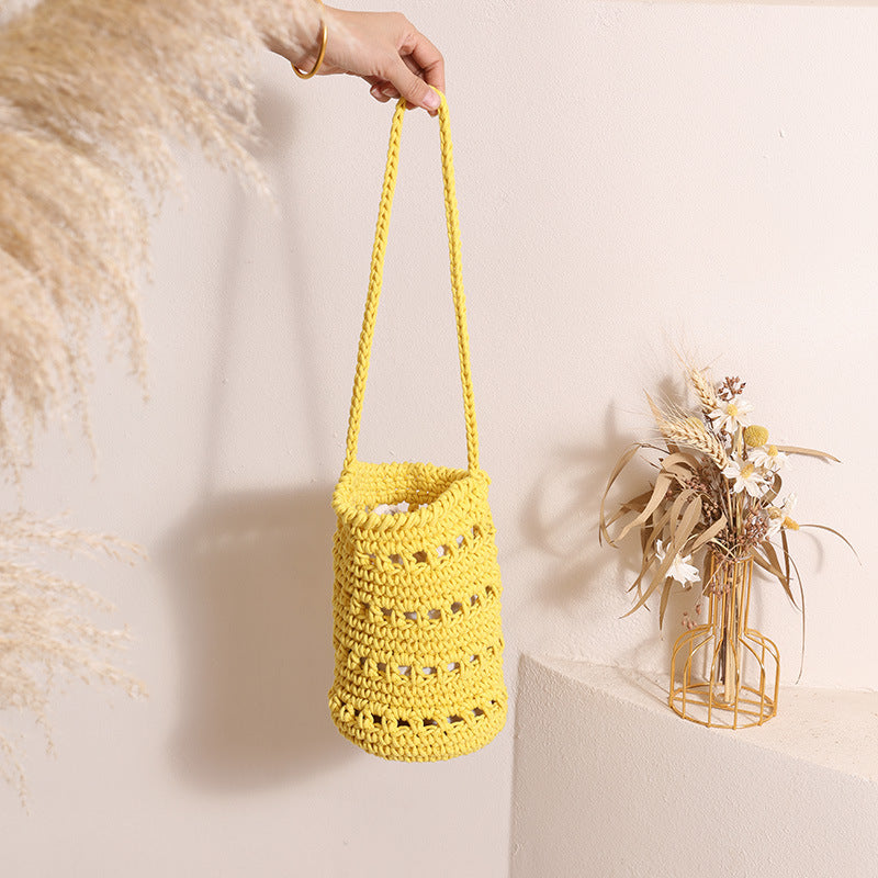Damen Handgefertigte Makramee Tasche Karnz
