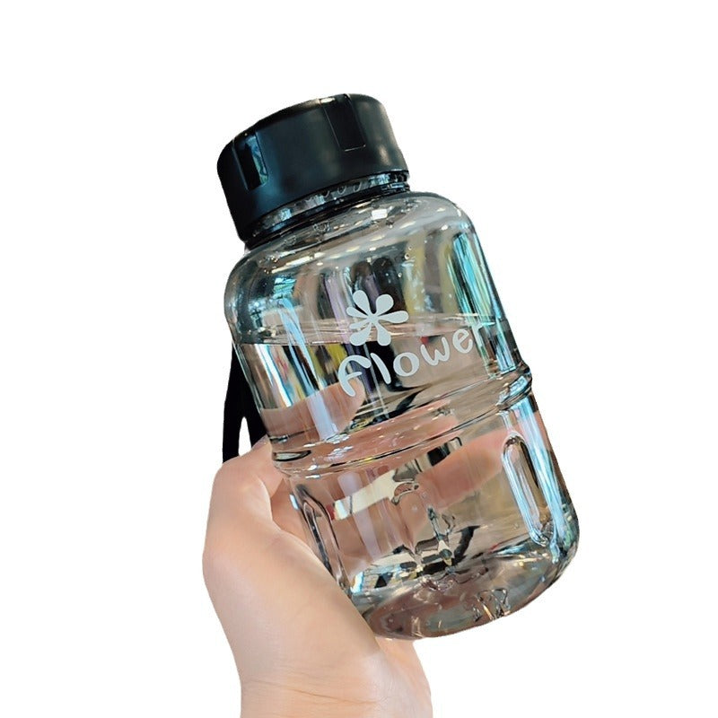 Damen Praktische Wasserflasche mit abnehmbarer Trageschlaufe Karnz