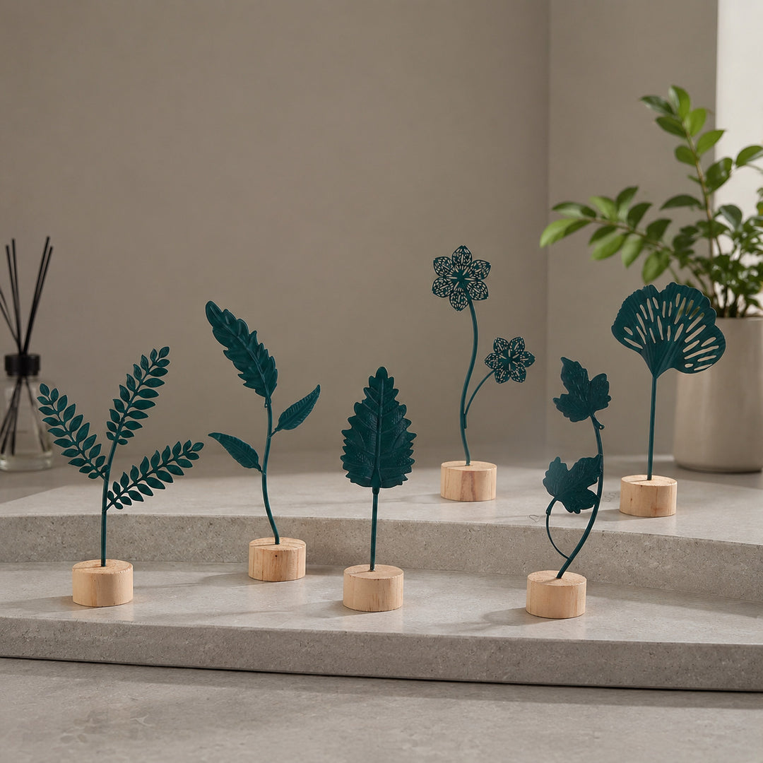 Florale Skulptur Dekor