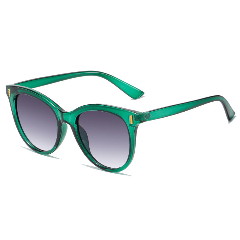 Damen modische Katzenaugen Sonnenbrille mit auffälligem Design Karnz