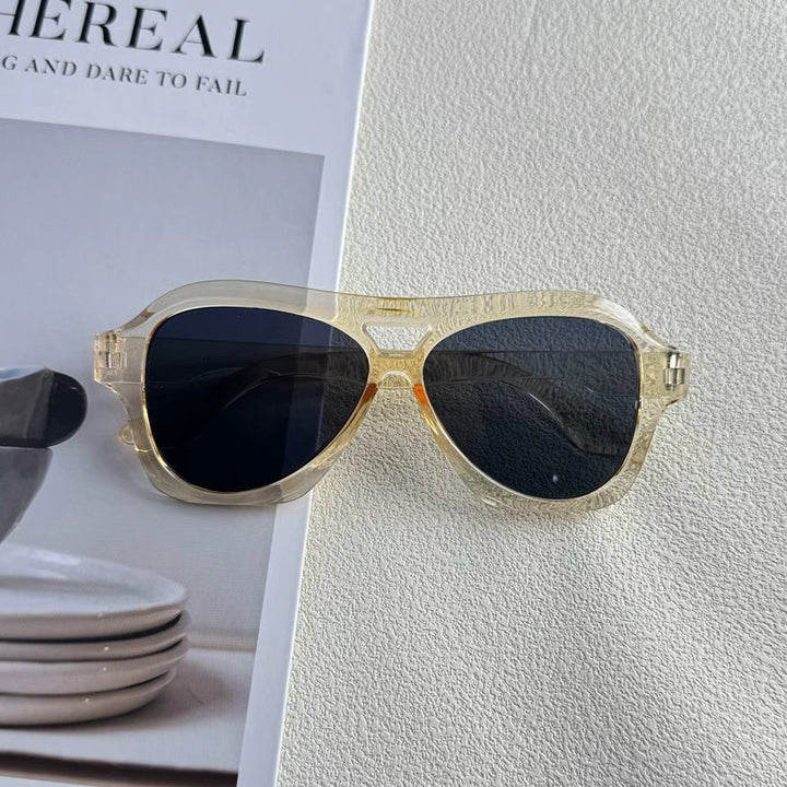 Oversized Fashion Rahmen Sonnenbrille Karnz
