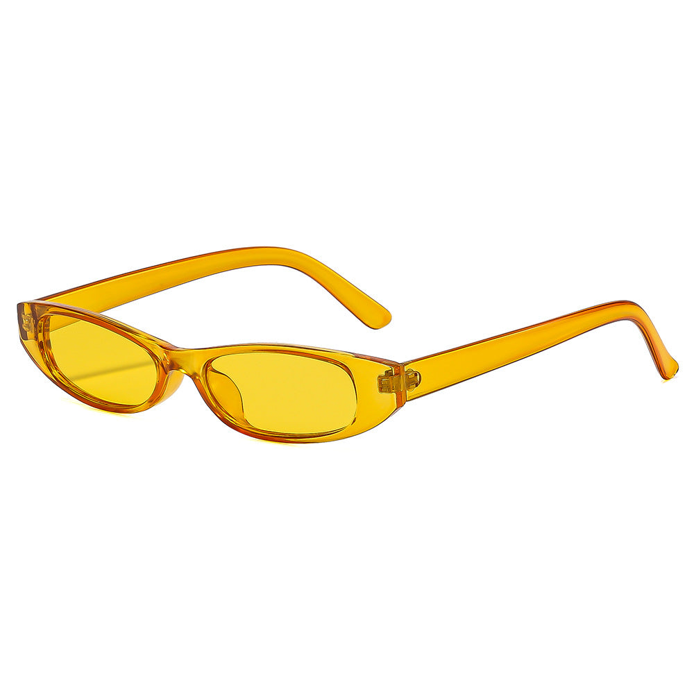 Damen trendige Cat-Eye Sonnenbrille im minimalistischen Design Karnz