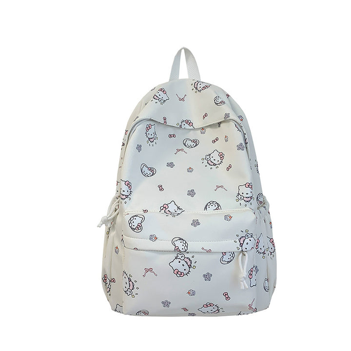 Niedlicher Cartoon-Charakter Druck Rucksack