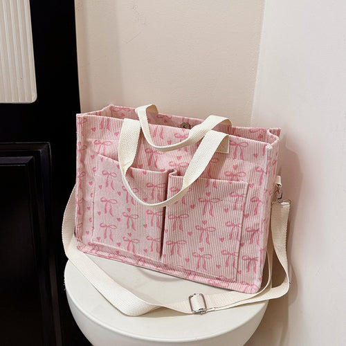 WoGemusterte Canvas Tragetasche Karnz