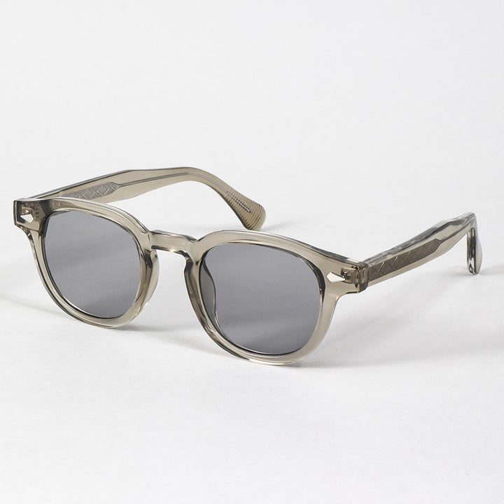 Damen stilvolle Sonnenbrille mit robustem Rahmen und komfortablem Sitz Karnz