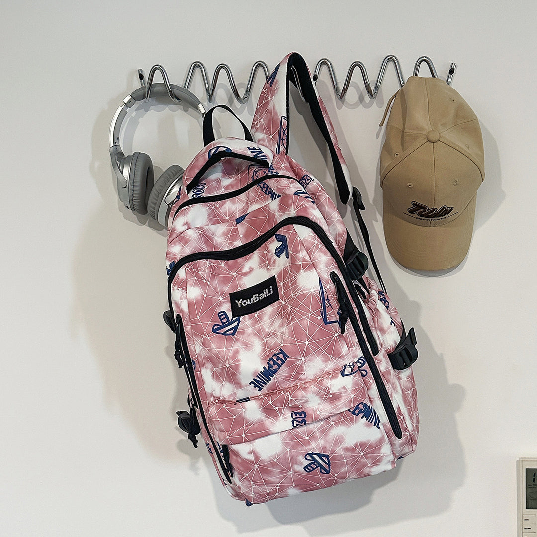 Trendiger Gemusterter Rucksack Karnz