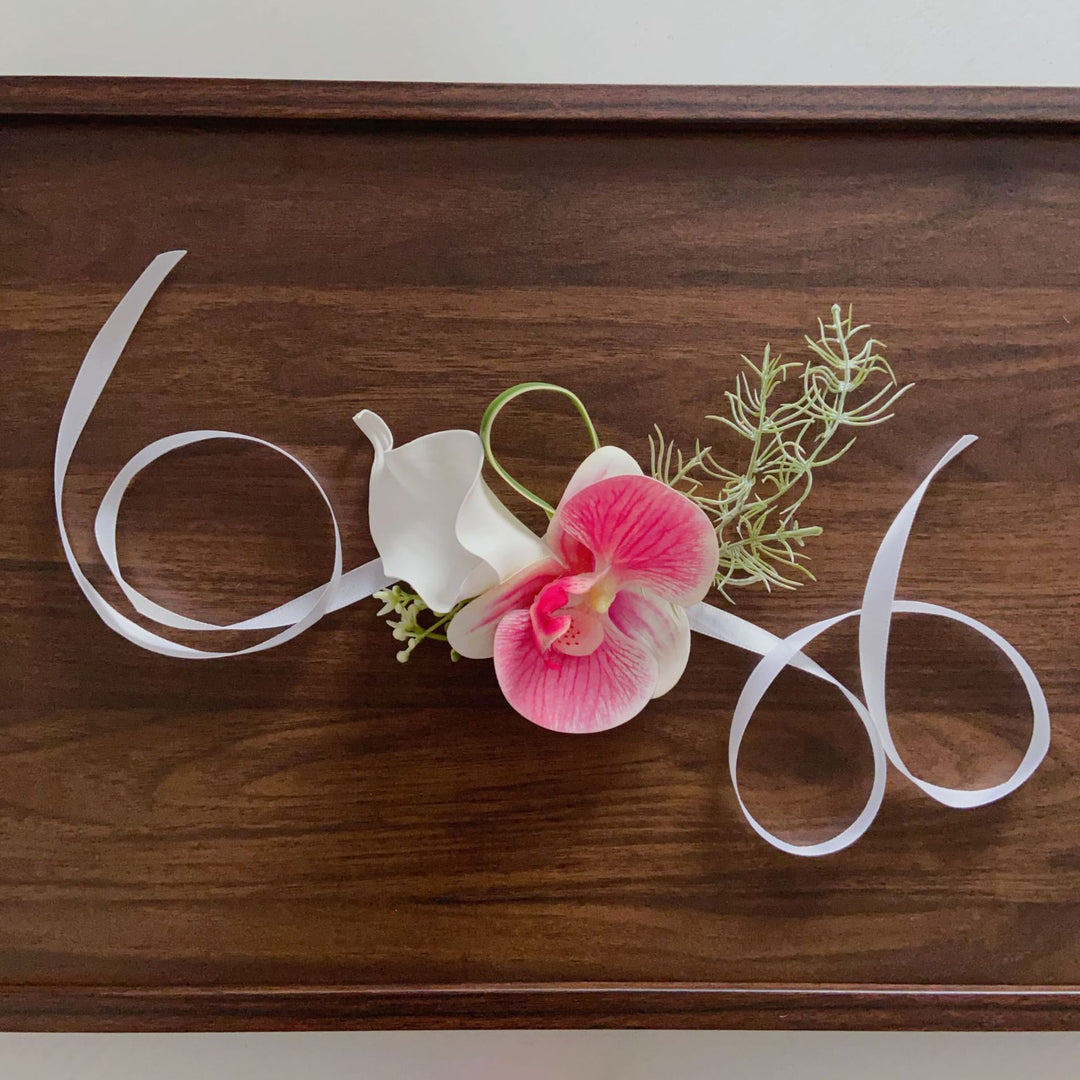 Elegante Orchideen Corsage