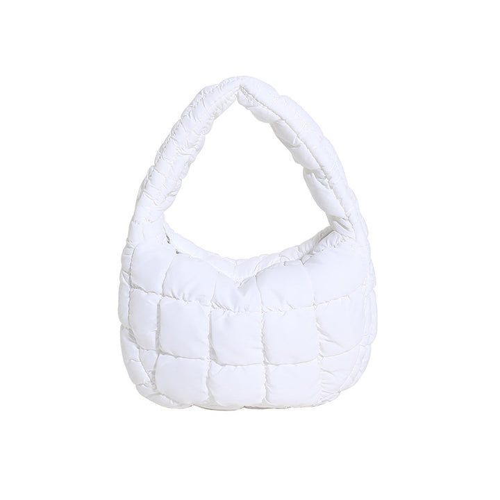 Gepuffte Schultertasche
