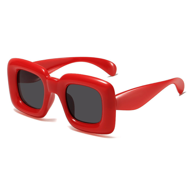 Modische Übergroße Quadratische Sonnenbrille Karnz