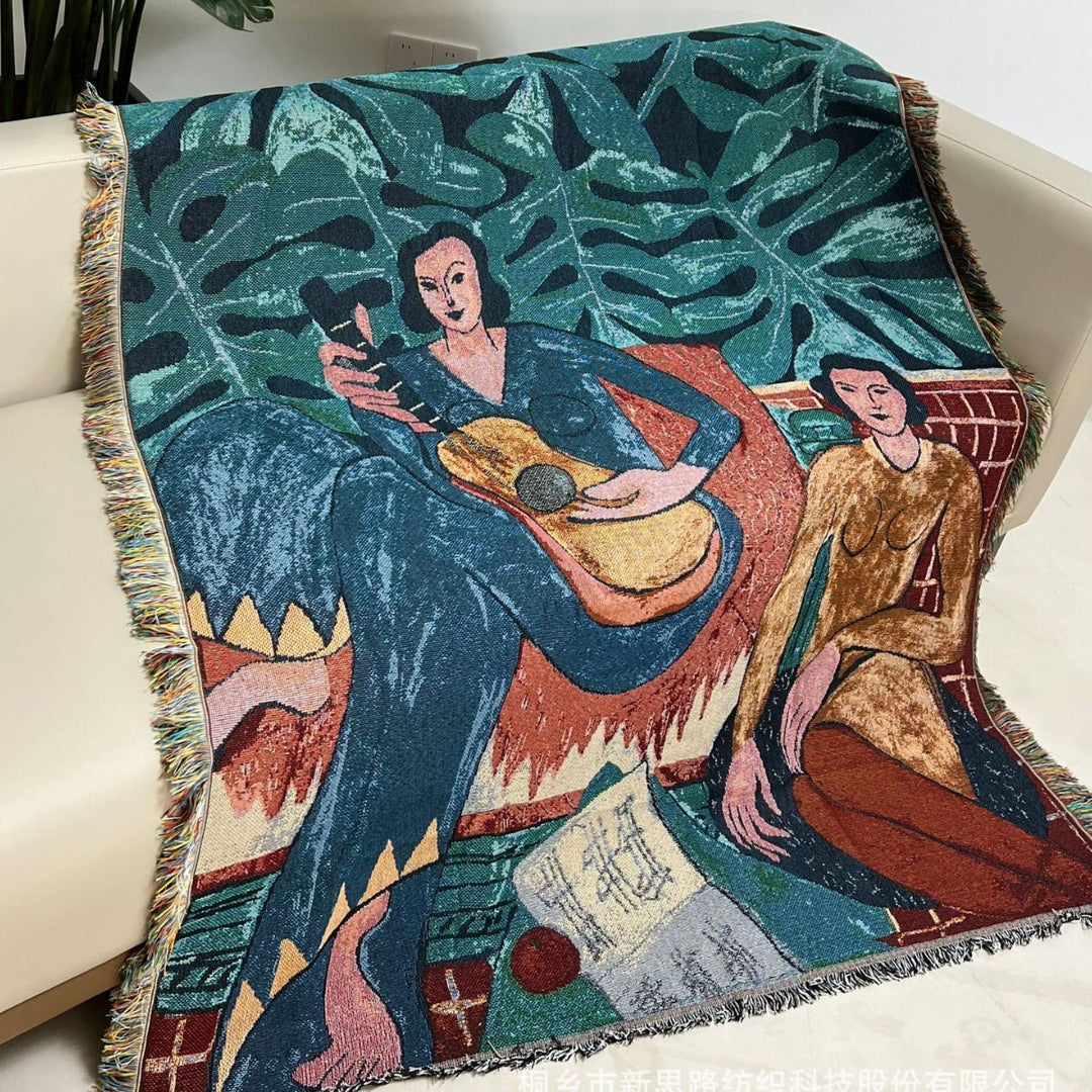 Dekorative Kunst Werfen Decke