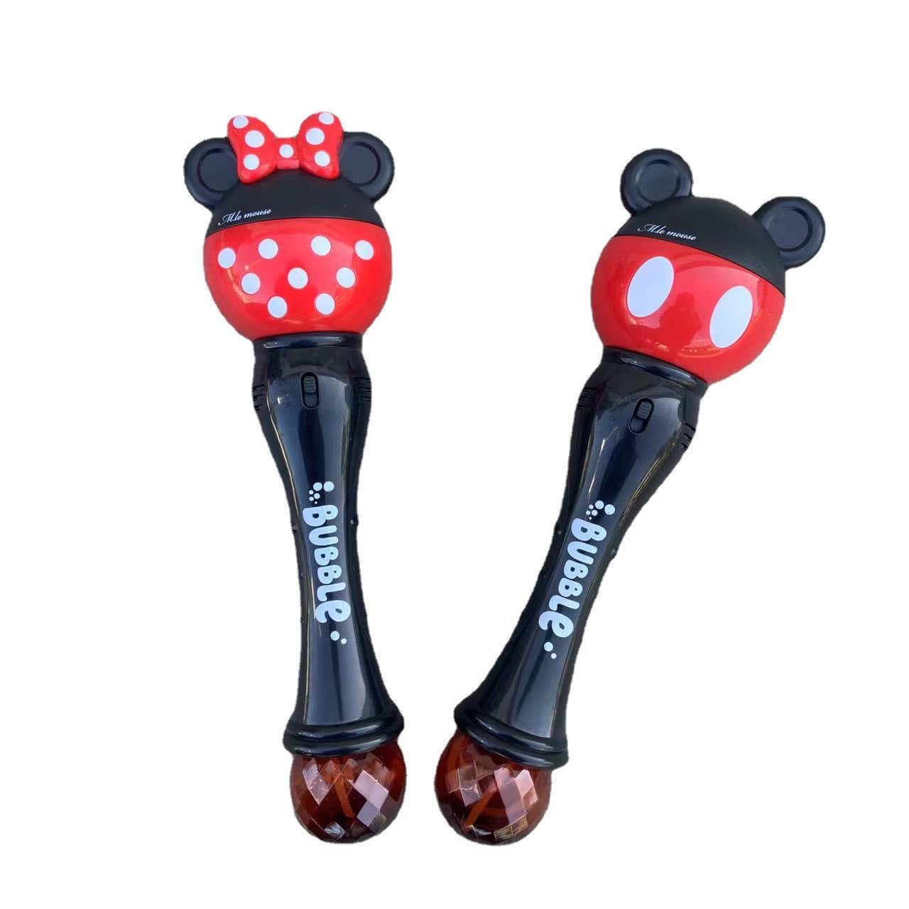 Damen Kinder Bubble Gun mit Mickey Mouse und Minnie Mouse Design Karnz