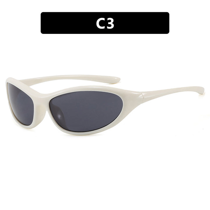 Damen sportliche und stylische Sonnenbrille mit ergonomischem Design Karnz