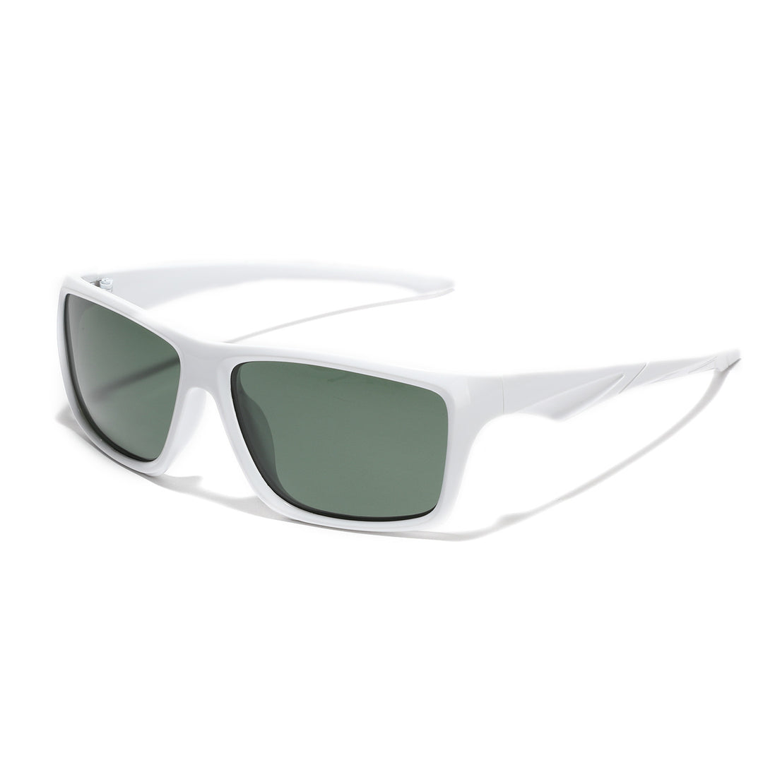 Damen sportliche Sonnenbrille mit robustem Rahmen und UV-Schutz Karnz