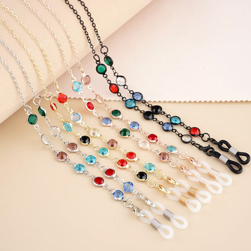 Bunte Dekorative Brillen Kette Karnz