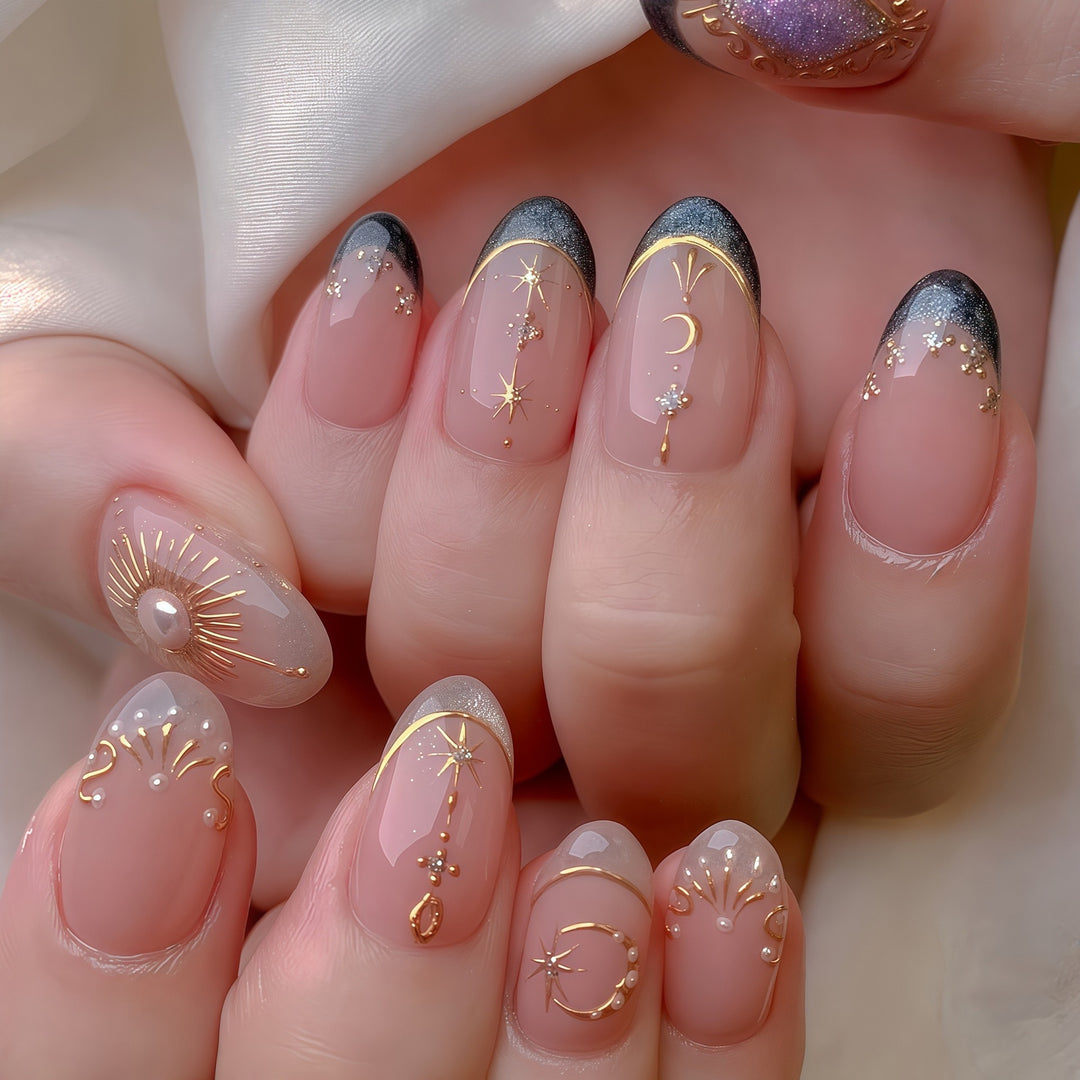 Elegantes Nageldesign Karnz