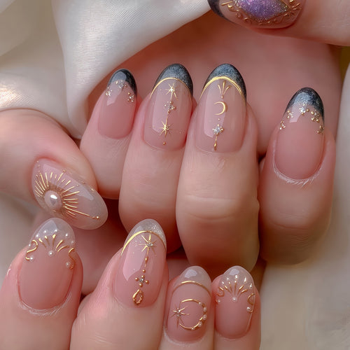 Elegantes Nageldesign Karnz