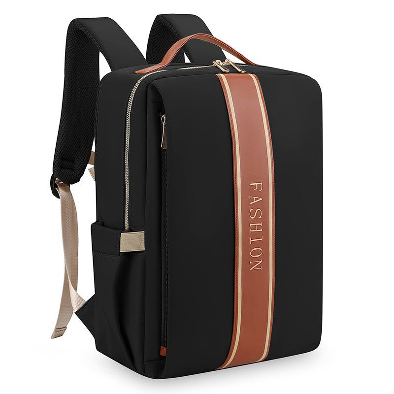 Stylischer strukturierter Laptop-Rucksack Karnz