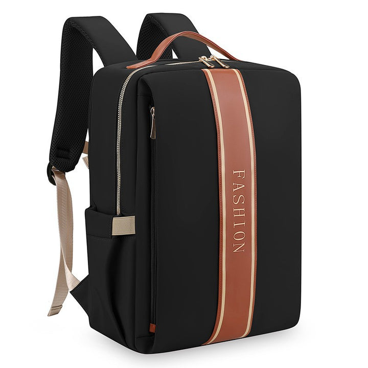 Stylischer strukturierter Laptop-Rucksack Karnz