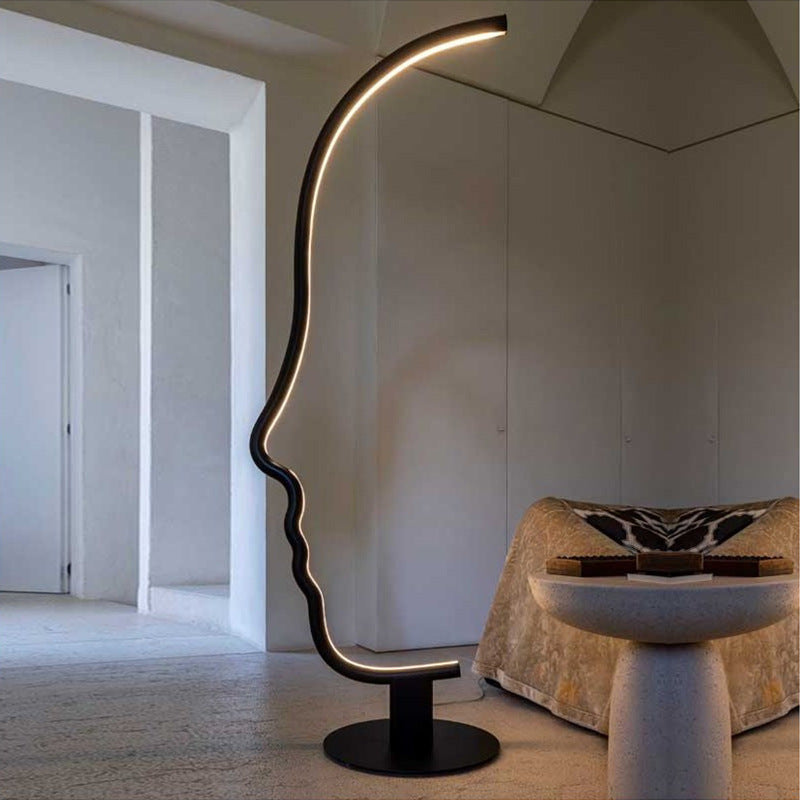 Künstlerische Umriss Stehlampe