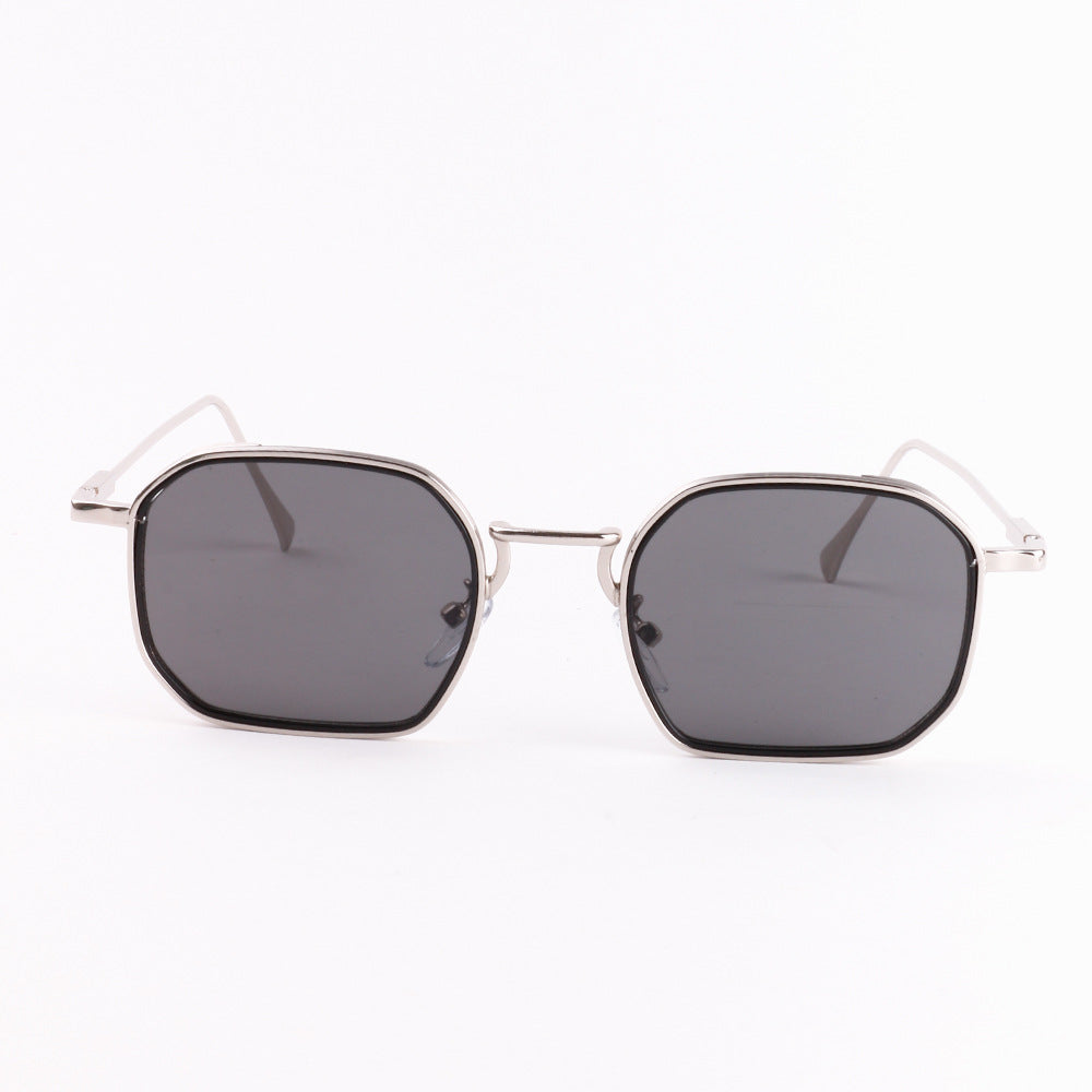 Damen modische Sonnenbrille mit stilvollem, eckigen Rahmen und UV-Schutz Karnz