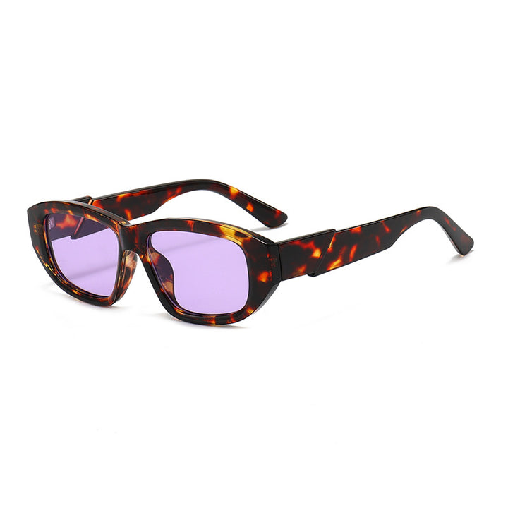 Retro-inspirierte kantige Sonnenbrille Karnz