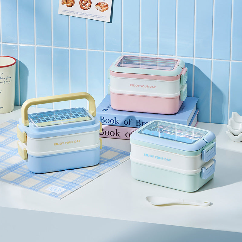 Vielseitiges Multi-Compartment Lebensmittelaufbewahrung Container Set