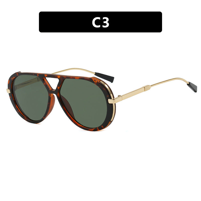 Damen modische Sonnenbrille im eleganten Pilotenstil Karnz