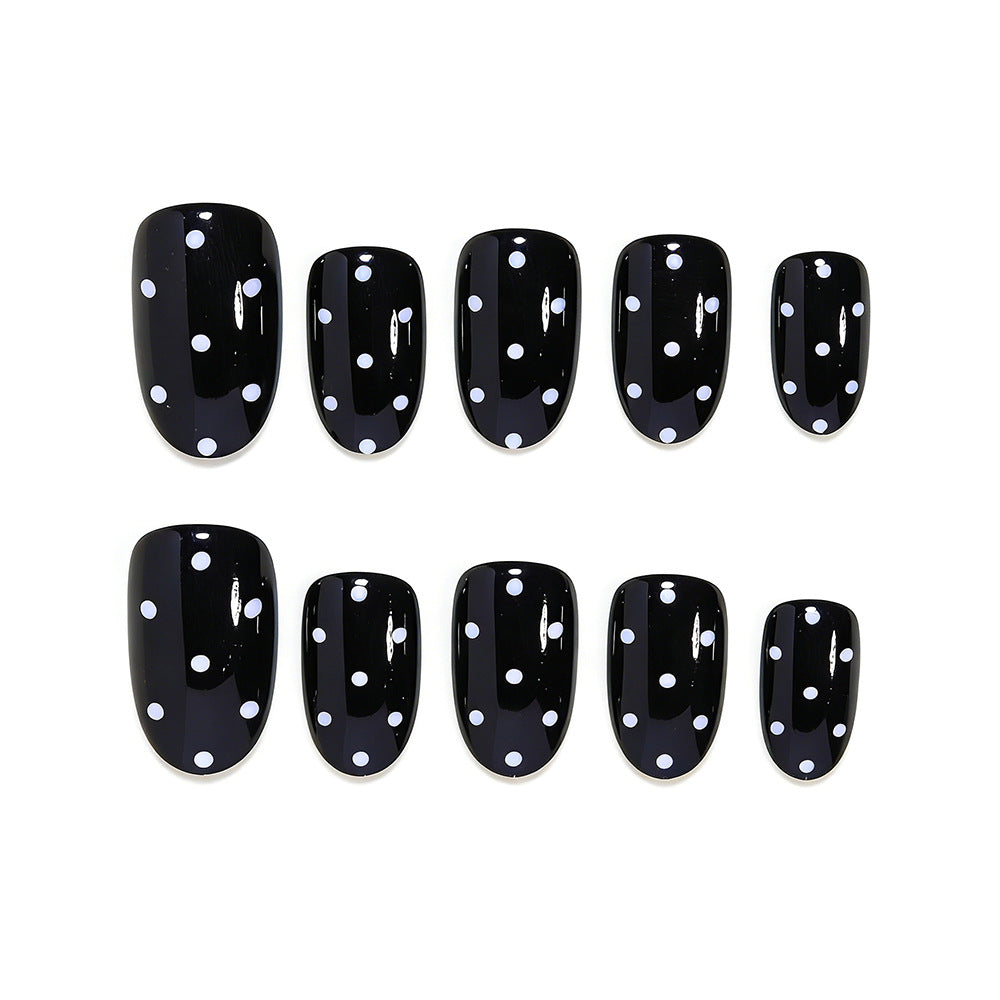 Polka Dot Press-On Nail Set Karnz