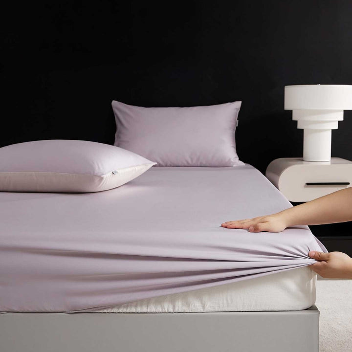 Wendbare Premium-Baumwollsatin-Bettgarnitur mit seidenweichem Finish