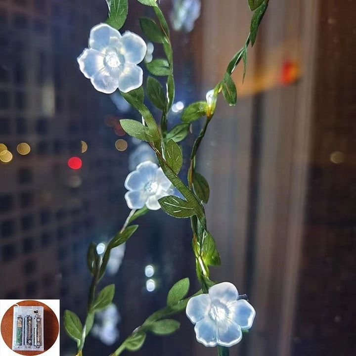 Florale Feen-Lichterketten