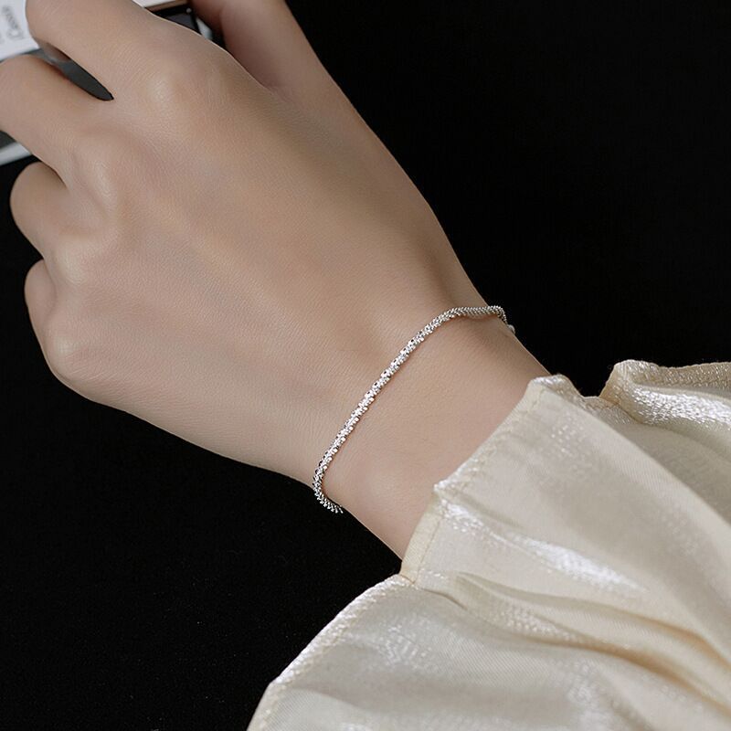 Zartes Armband Aus Sterling Silber Karnz