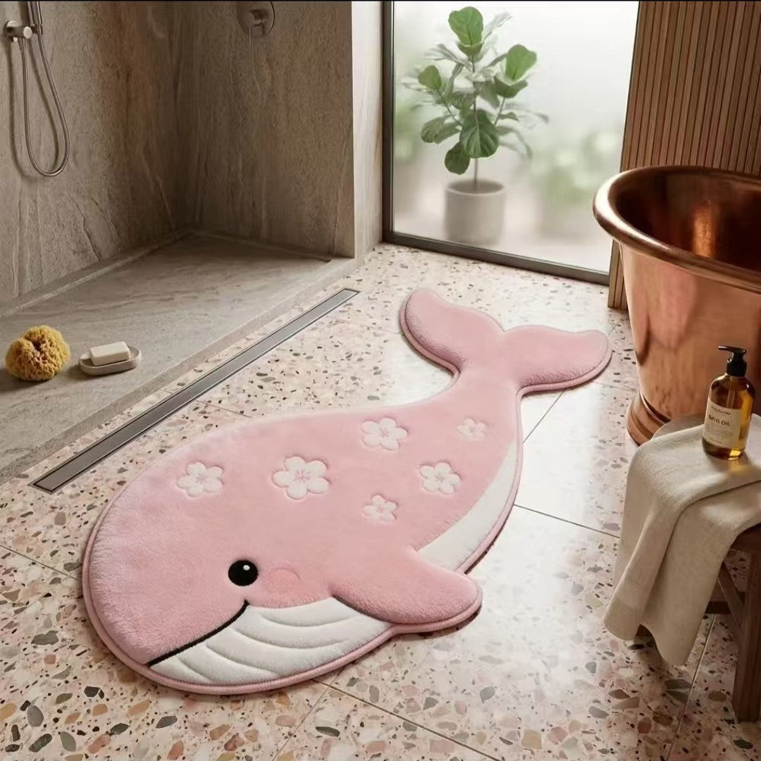 Niedliche Pinguin Plüsch Badmatte