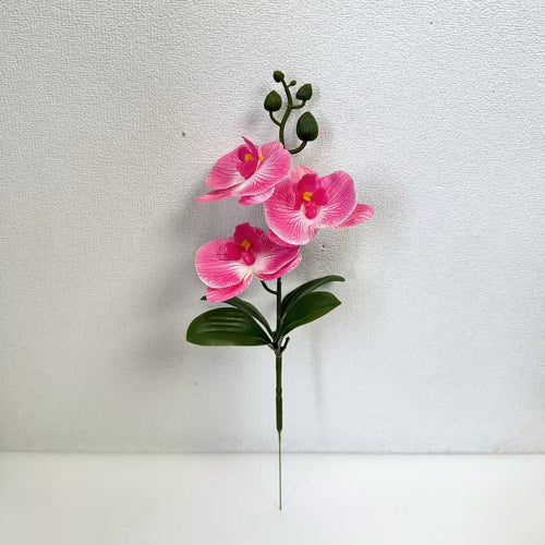 Künstliches Orchideenblütenarrangement für dekorative Wohnraumausstellung