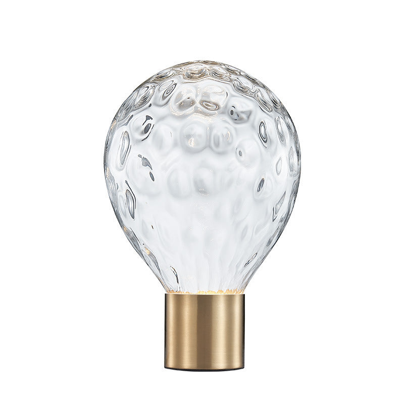 Künstlerische Glas Tischlampe