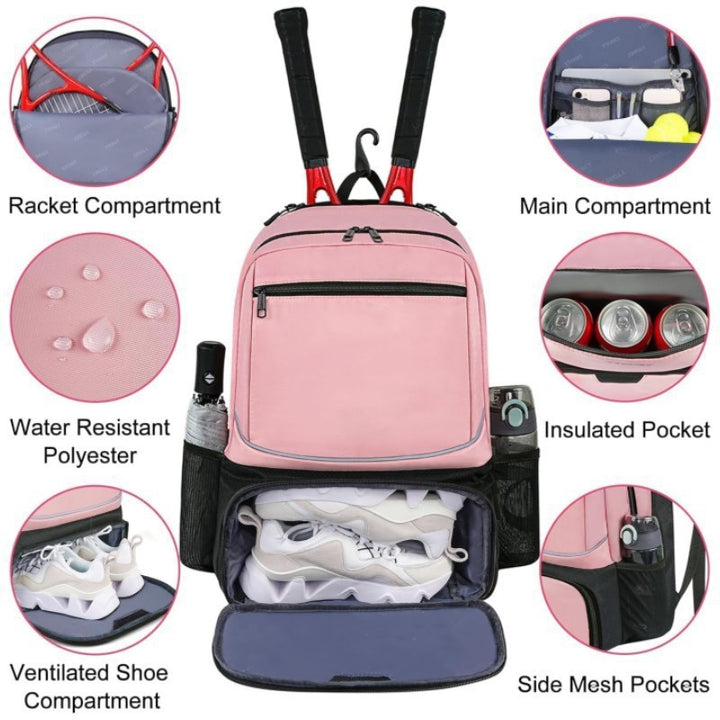Sportlicher Rucksack mit Schuhfach Karnz
